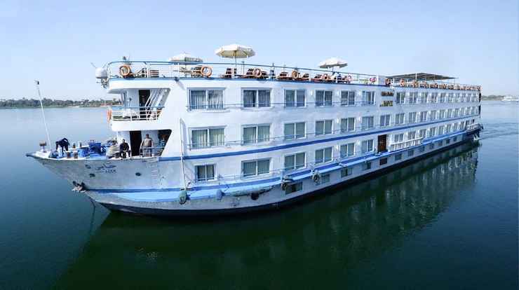 Круизный лайнер на Ниле — каюта и палубы